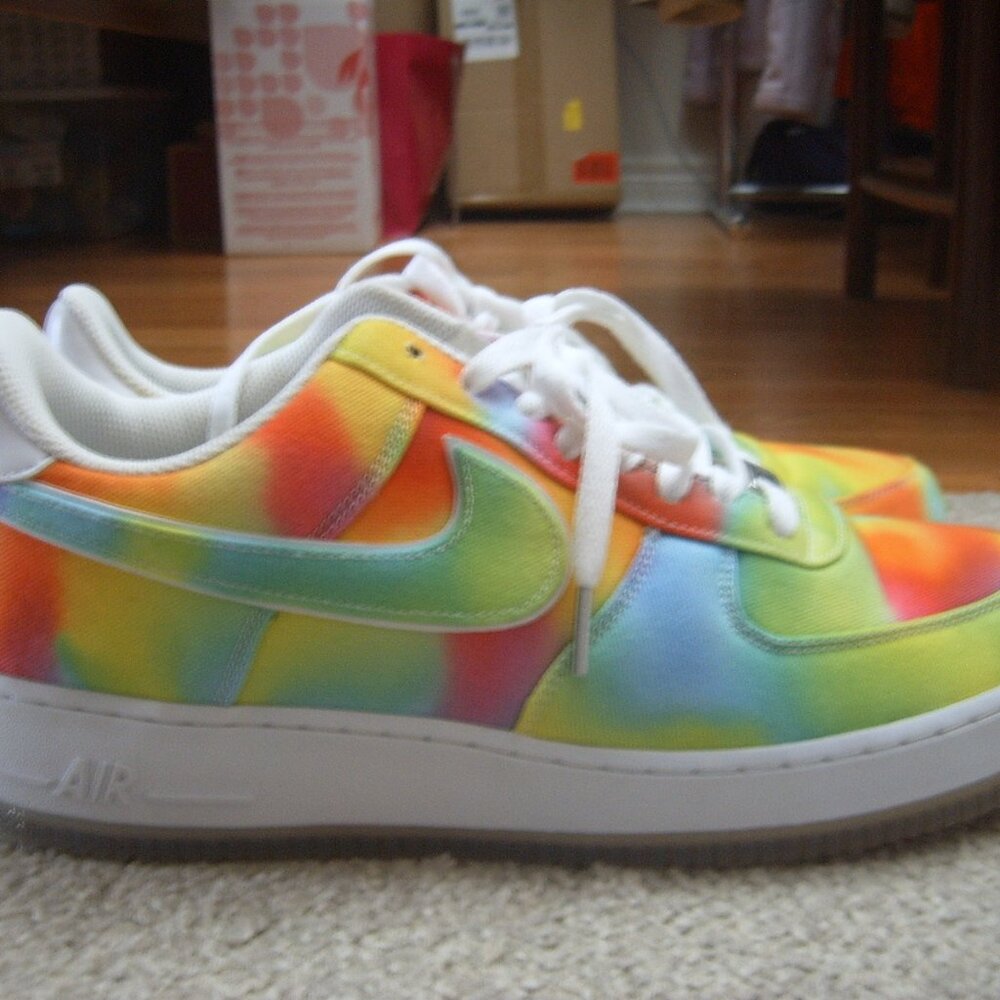 Size 11.5 - Nike Air Force 1 Low Summer of Peace Chicago Shoes/Sneakers - Picture 3 of 9